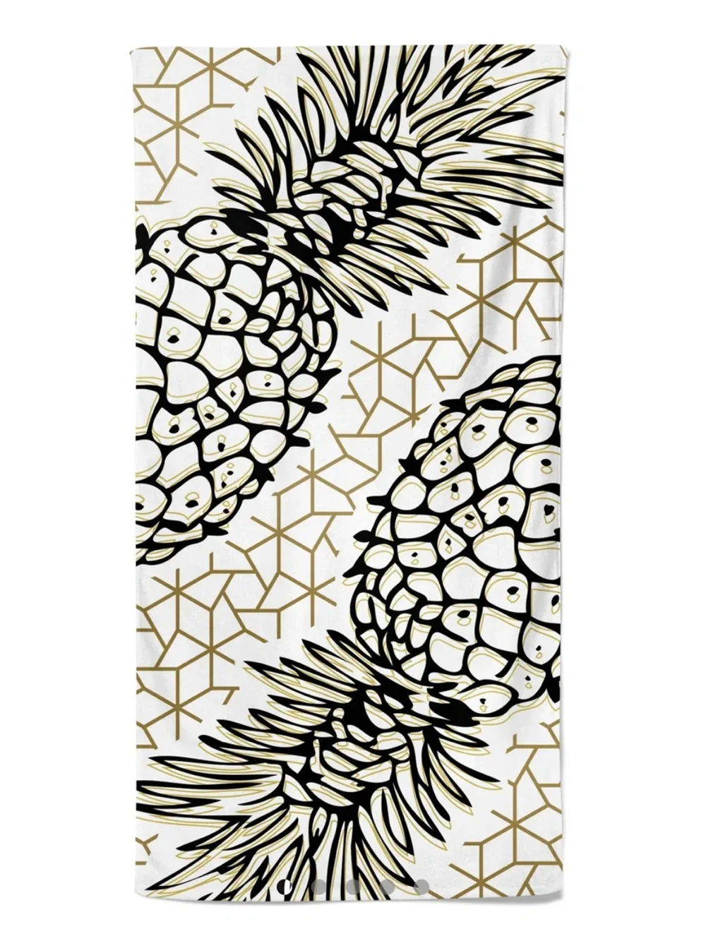 Salt n Rays UPF 50 Sun Protective Towel & Wrap in warm Welcome Pineapple NEW